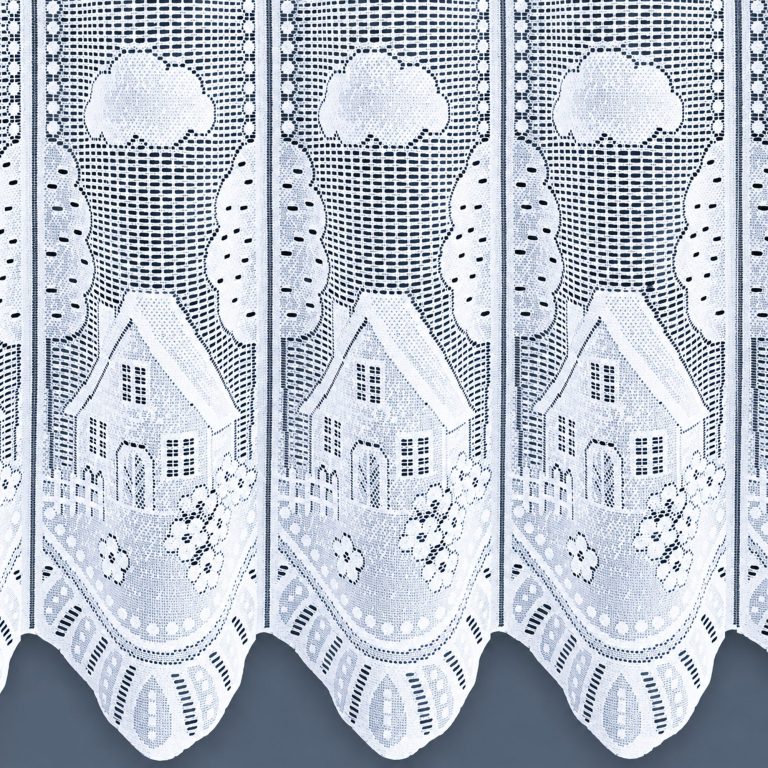 Shop Café Net Curtains White lace café net curtains